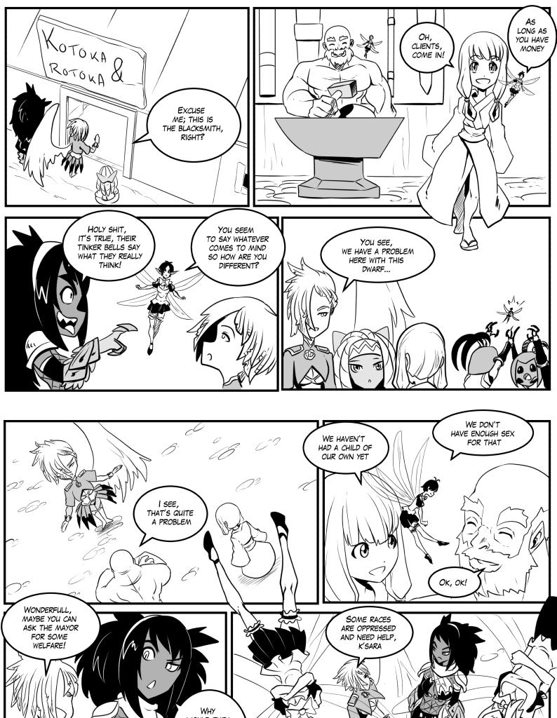 Monster girls on tour - Episode 330, Page 1: Page 330